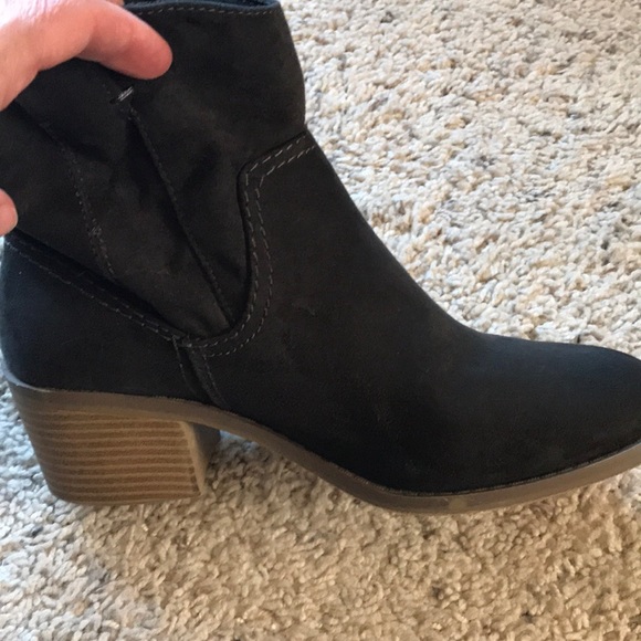 Ankle Booties Suede like texture - Picture 6 of 8